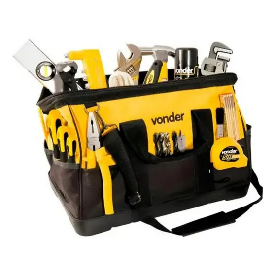 Bolsa Lona Para Ferramentas Fundo Emborrachado Bl-017 Vonder
