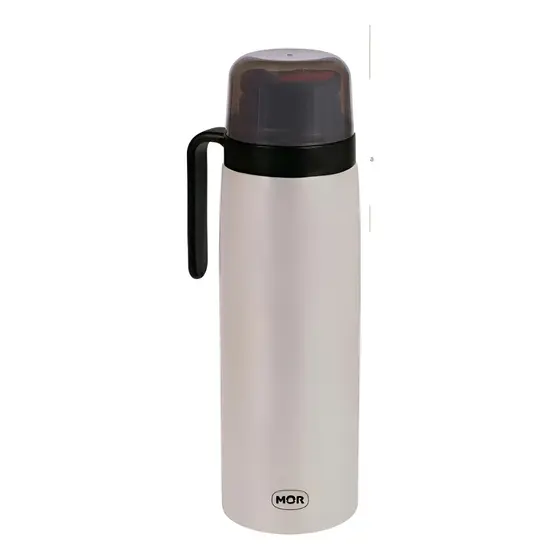 Garrafa Térmica 1 Litro Fit Com Alça Mor Total Inox Oferta