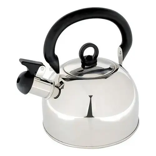 Chaleira De Inox Mor 2L 2,5L 3L Delizie Com Apito Café Chá Cozinha Oferta