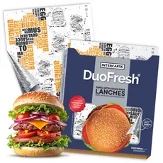 Papel Acoplado DuoFresh Térmico STREET 33x37cm com 1000 UN