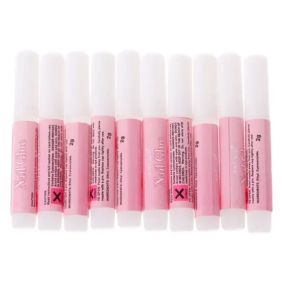 Cola Para Unhas 10pcs 2g Mini Adesivo/Salão Profissional De Strass Uso Doméstico