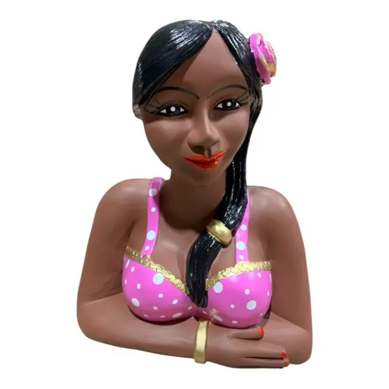 escultura boneca namoradeira capitu