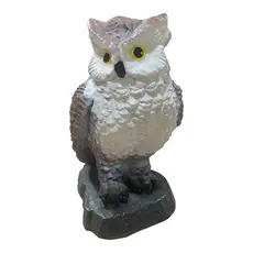 Estátua Decorativa de Coruja base p – Charme e Sabedoria para Seu Ambiente