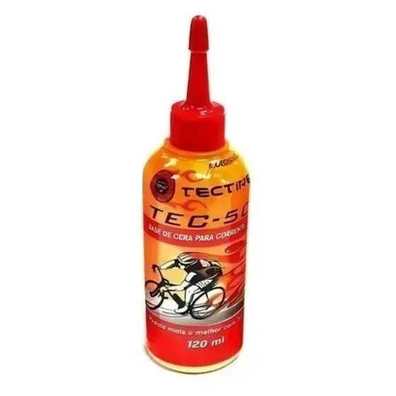 Óleo Lubrificante Tectire Tec50 Cera Corrente Bike 120ml