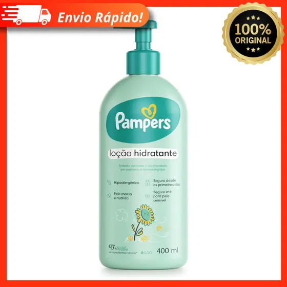 Loção Hidratante Corporal Infantil Girassol 400ml - Pampers