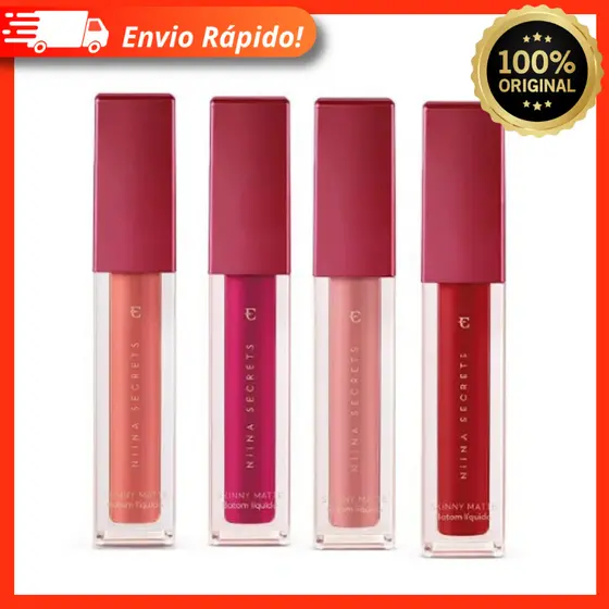 Batom Líquido Skinny Matte - Niina Secrets