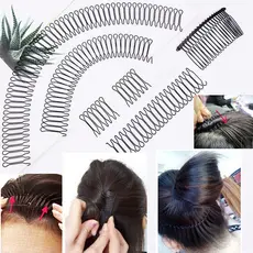 [Faixa Invisível Para Fixar A Parte De Trás Do Artefato De Acabamento Cabelo Quebrado Da Cabeça Fita Feminina Pentear Cabeleireiro Sem Costura