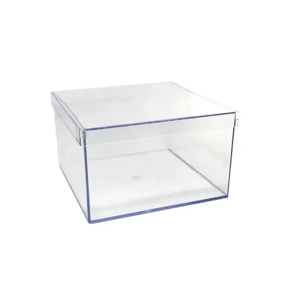 Caixas 15x15 acrilica para sobremesa, organizadora e lembrancinha