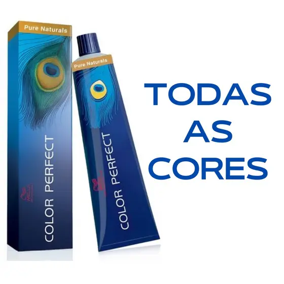 Tinta Coloração Wella Color Perfect 60g Todas As Cores