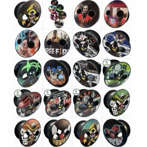 Carretilha de Pipa para Linha desenhada para linha de pipa 9 polegadas (21 cm)