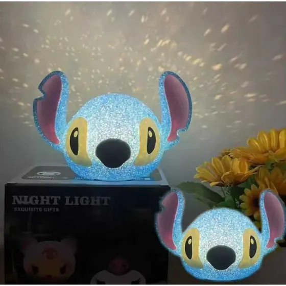 luminaria stitch, abajur, stitch, luz infantil, lillo e stitch, luminaria quarto, quarto infantil, bebe, enfeite, bebe