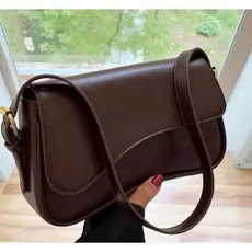 Kit 3 Bolsas Femininas de Ombro Baguete Casual Moda Blogueira Alça Tiracolo Festa Passeio Tendência