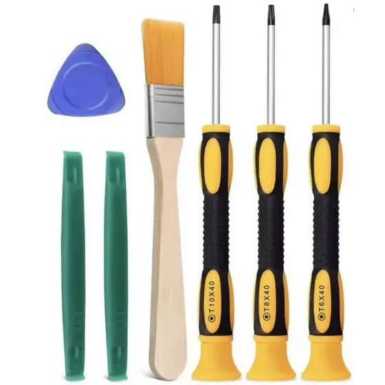 Kit chave Torx T6 T8 T10 P/ Abrir Ps3 Ps4 Pro Ps5 Xbox 360 One