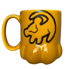 Caneca Rei Leão Personalizada Detalhada Xícara Enfeite Geek Simba Cerâmica Porcelana
