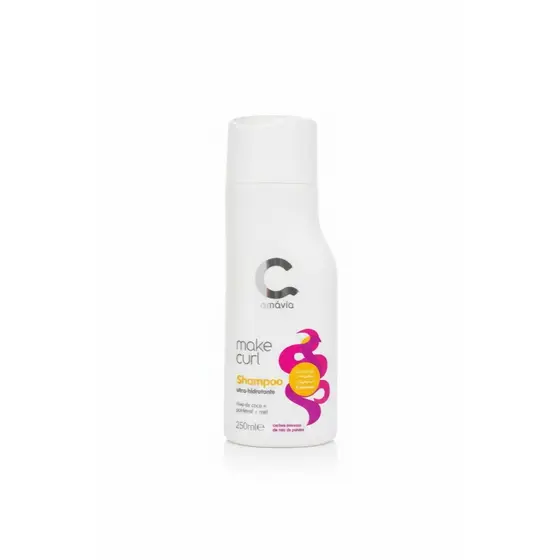 Make Curl Shampoo Ultra Hidratante Amavia Cabelo Cachos 250ml