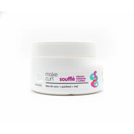 Make Curl Souffle Todos Os Tipos De Cachos Amavia 250g