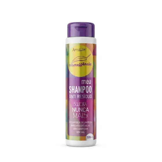COSMESSENCIA SHAMPOO ANTI RESIDUO LIMPEZA SEM SAL 320 ML
