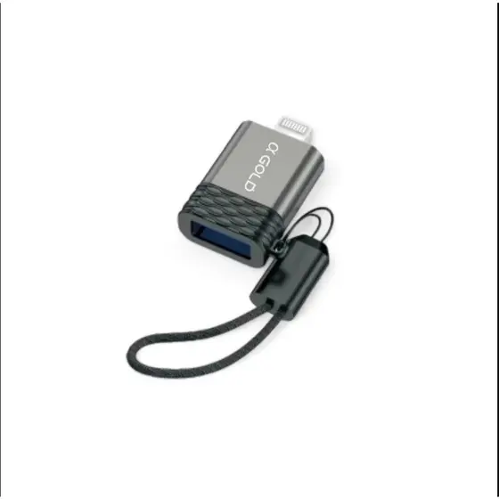 Adaptador OTG A'Gold Lightning USB-C para USB Original