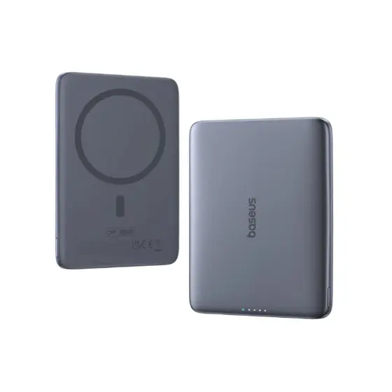 Power Bank Baseus MagSafe 5000mAh 20W Magnético Sem Fio Original