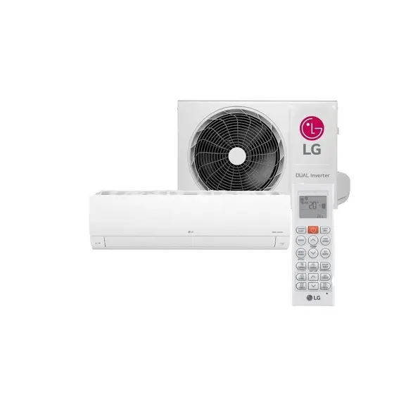Ar-Condicionado LG DUAL Inverter Voice +AI 12.000 BTU  Frio 127V - S3-Q12JA31B