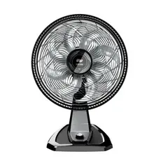 Ventilador WAP Mesa e Parede Flow Turbo Preto 220V 50cm 8 Pás FW009219