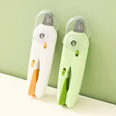Cortador de Unhas Para Cães e Gatos Pet Kit Alicate e Lixa Com Led Completa