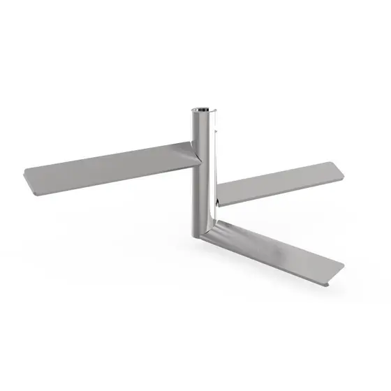 Pá Inox De Salgados massas Para Panela Misturadeira 7 Litros AND e pronto!