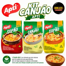 Kit Sopão Apti 3 sabores Completos