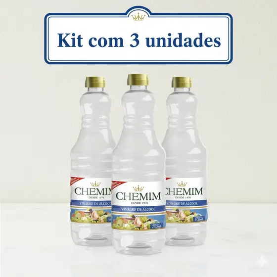 Vinagre de Álcool Chemim 750ml