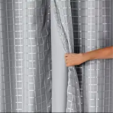 Cortina Blackout Com Voil 2,80M x 2,30M Para Varão Simples