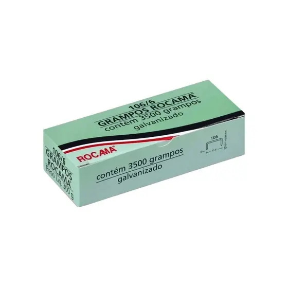 Caixa de Grampo Rocama 106/06 com 3.500