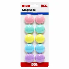Kit Imã de Geladeira Colorido Multiuso Magnético