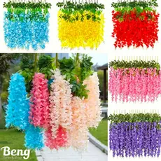 24 Pendente Planta Cerejeira Artificial Decoração Casa Buffet Casamento Galhos Toque Real -A-524