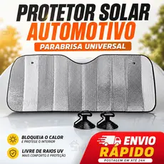 Protetor Solar Automóvel Universal Quebrador Sol Painel Guarda Sol Proteção Solar Uv Para-brisa Carro Painel