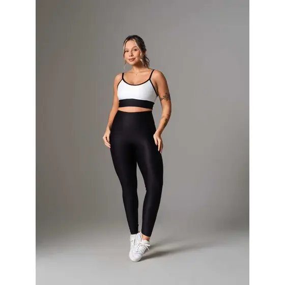 Torres fitwaer  Conjunto Esportivo Feminino Kim   - Legging e Top  Aveludado com Bolso com Leg Duo Linha Premium