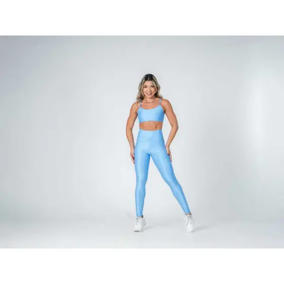 Torres fitwaer Conjunto Aline Linha Premium Conjunto Fitness Feminino – Top e Legging Cintura Alta Sem Transpar