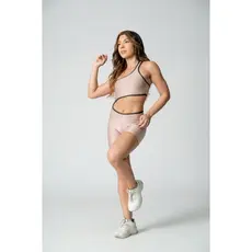 Conjunto Fitness Feminino Short e Top Recorte Moderno Academia TorresFit Wear