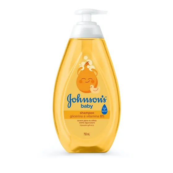Shampoo para Bebê Johnson's Baby de Glicerina 750ml