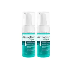 Kit 2 Dermotivin Original Sabonete em Espuma para Pele Mista ou Oleosa 130ml