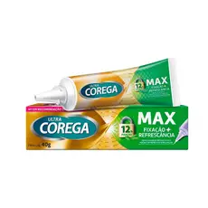 Corega Ultra Creme Fixador de Dentadura Sabor Menta 40g