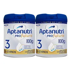 Kit 2 Fórmula Infantil Aptanutri Profutura 3 800g