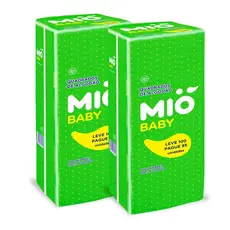 Kit 2 Algodão Mió Baby Quadrado Leve 100 Pague 85 Unidades