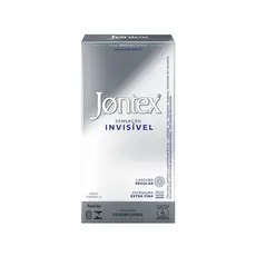 Preservativo Jontex Sensação Invisível 4 Unidades