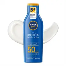 Protetor Solar Nivea Sun Protect & Hidrata FPS 50 Loção 400ml