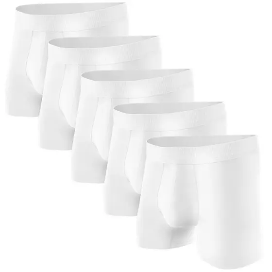 kit 10 Cuecas Branquinhas Baixo Custo.