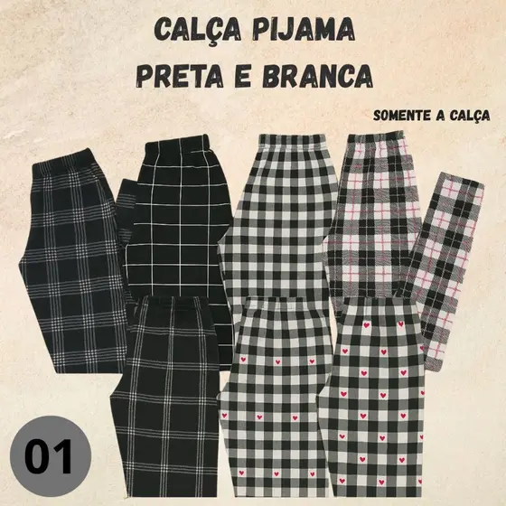 Calça Barata FINA pra ficar em casa Pijama