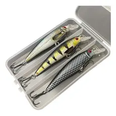Kit 3 Iscas Artificiais Minnow Meia Água Tucunaré Robalo