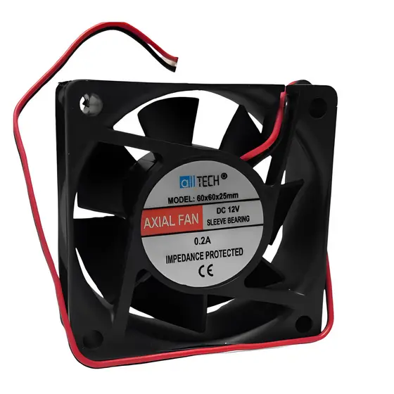 01 Pç/03 Pçs/05 Pçs Ventoinha Cooler 60x60x25mm 12v 60mm 25mm