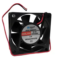 01 Pç/03 Pçs/05 Pçs Ventoinha Cooler 60x60x25mm 12v 60mm 25mm