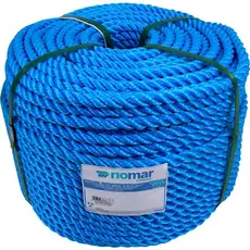 CORDA TORCIDA RIOMAR AZUL PESCA - 12 mm - 25 METROS